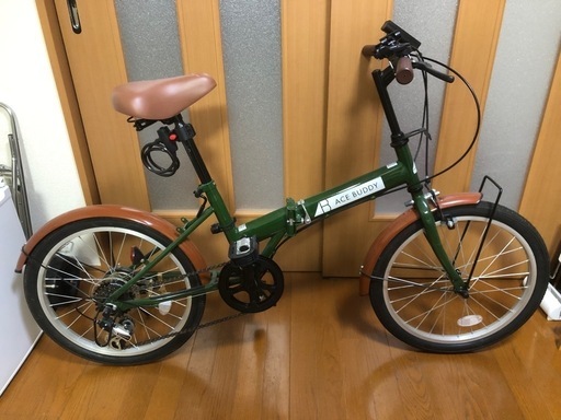 【お取引中】【美品】折りたたみ自転車20インチ