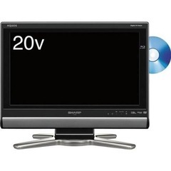 SHARP AQUOS ブルーレイ録画機能搭載テレビ