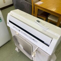 【リサイクルショップ　ピカソ　小松原】2022年製 東芝 TOSHIBA 4.0kw14畳・単相100V プラズマ空清 エアコン 大清快 H-Rシリーズ ホワイト RAS-H401★2734★の画像