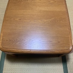木製ローテーブル