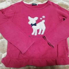 130cm　女の子　5枚セット　冬　の画像