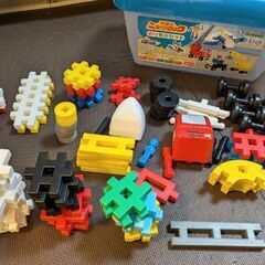 学研のニューブロック★のりものセット★知育玩具
