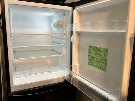 【完動品/美品】アイリスオーヤマ 冷蔵庫 142L ブラック
