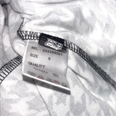 【美品】リュリュ❤ミニワンピース　長袖　黒 ハウンドトゥース柄　の画像