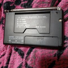 携帯ラジオの画像