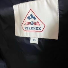 PYRENEXダウンSサイズ美品の画像