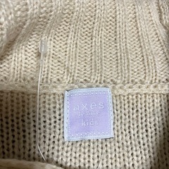 axes kids ケーブルニットセーター 150の画像