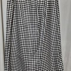 (e2)未使用LLサイズ　タイトスカート　チェック　春夏　の画像