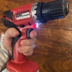 充電式ドライバドリル　電動ドリル　RYOBI　BD-122　電池パック(B-1203M1)Ni-Cd　DC12V 1,300mAh 充電器(BC-1204)　室内使用に故障ジャンクの画像