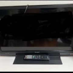 決まりました　32インチ　シャープ　テレビ