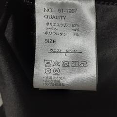 (e1)未使用　タイトスカート　黒色　レディース　秋冬物の画像