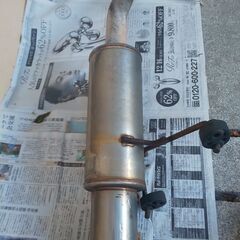 FIT GE8 BLITZマフラー（車検対応）の画像