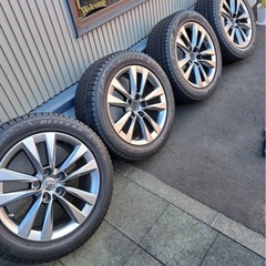 VRX3 　レクサスLS純正１８インチホイール　バリ山2023 ...