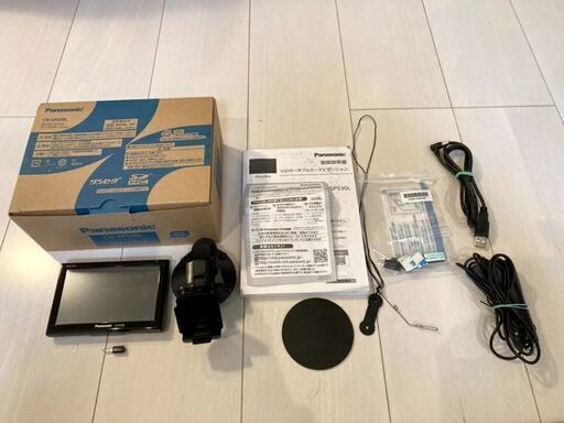 SSD16GB５V型ポータブルナビゲーションPanasonicゴリラCN-SP530 地図バージョン2022更新済、電話番号検索OK