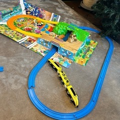 ディズニードリームレールウェイ　プラレール　持ち運び