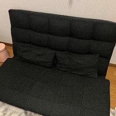 リクライニングソファ/ ネイビー