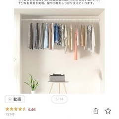 突っ張り棒　大の画像