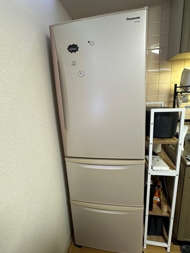 2010年製\n 3ドア Panasonic 冷蔵庫