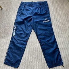 hummel ピステパンツ ネイビー 赤アクセント