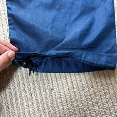 hummel ピステパンツ ネイビー 赤アクセントの画像