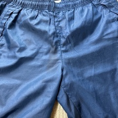 hummel ピステパンツ ネイビー 赤アクセントの画像