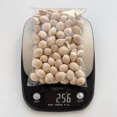 Ginkgo Nuts ❤️ 銀杏 S.M サイズ 250g 農薬不使用 天日乾燥 ギンナン ぎんなん お試しパックの画像