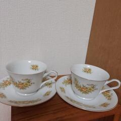 FOUR CROWN CHINA コーヒーカップ　2セット