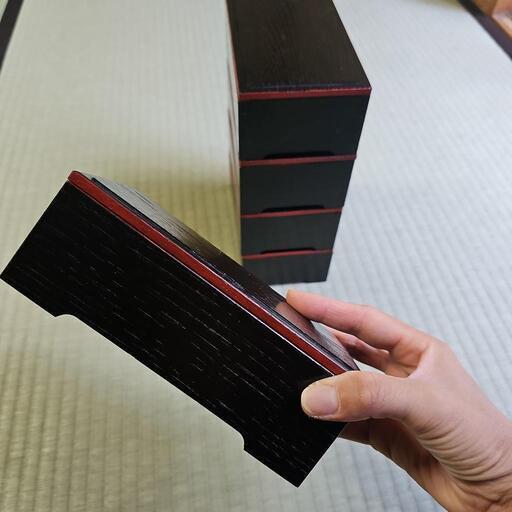 明治ロマン/1870年物/当時物】戦前物 漆塗り弁当箱 漆器 五客セッ5個セット 明治ロマン/1870年物/当時物】戦前物 漆塗り弁当箱 漆器 五客