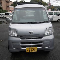 (6181) 36万円　H.27(2015)年 ダイハツ ハイゼットカーゴ クルーズ ターボ ハイルーフ シルバー 走行182,842kmの画像
