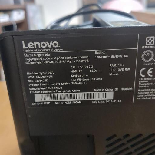 お取引中Lenovo ゲーミングPC