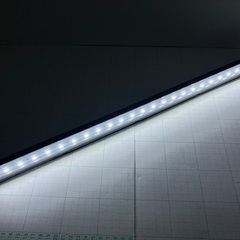 水槽用LED照明 GEX ジェックス クリアLEDパワースリム 600 ブラック 薄くて明るい1000lmの画像