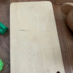 木製ままごとキッチンセットの画像