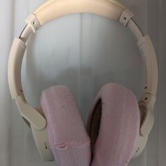 ノイズキャンセリングヘッドホン SOUNDPEATS Space ベージュの画像