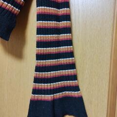 レトロボーダーのタートルニットの画像