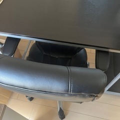 無料　ビジネスデスク　パソコンデスク　机　椅子　の画像