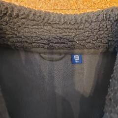 150センチ男児服EDWINデニム2本、ユニクロ防風フリースセットの画像