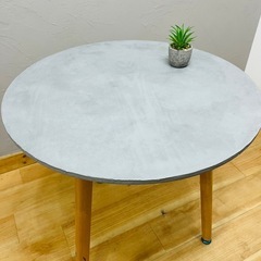 《一点物》丸テーブル11000円の画像