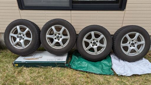 【取引終了】スタッドレス　16インチ◆215/65R16 ◆GOOD YEAR 　ICE NAVI 7◆2022製　7分山強