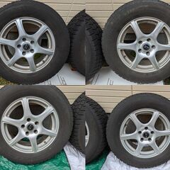 【取引終了】スタッドレス　16インチ◆215/65R16 ◆GOOD YEAR 　ICE NAVI 7◆2022製　7分山強の画像