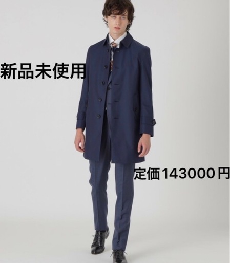 【新品未使用】by CRAFTSMAN ベルテッドシングルステンカラーコート定価132000円