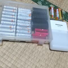 ニッケル水素電池&充電器　一式セット　オマケ付き　エネループ　エ...