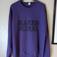 最終値下げ！【☆大人気☆！】WACKO MARIA 刺繍ロゴ　紫　　