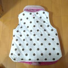１１０ｻｲｽﾞ　あったかベスト♡♡　モコモコ♡♡　の画像