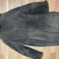 ファー付きコートの画像