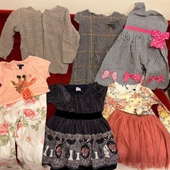 【お引渡決定済】女の子１１０センチ洋服セットの画像