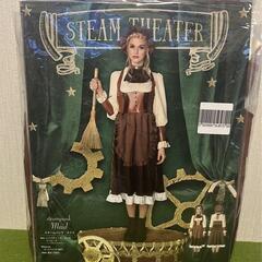 Party City steampunk コスプレ メイド レディース 茶の画像