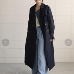 Mysa&Liina バックプリーツトレンチコートの画像