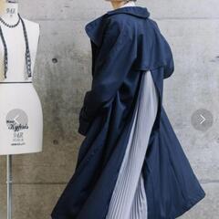 Mysa&Liina バックプリーツトレンチコート