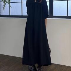 アンディコール ウエストタック半袖ワンピースの画像