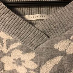 archives 花柄ジャカードニットの画像